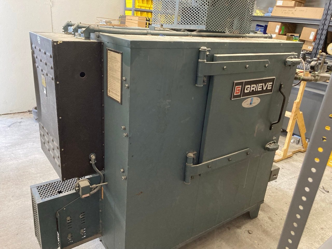 Grieve #HA-500, annealing oven, Natural gas, 350&deg;F, 1/2 HP motor, 230 V., 8 amps - Image 4