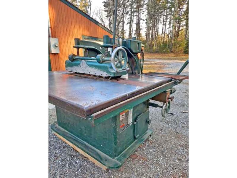 Diehl #55, Single Blade Rip Saw, 15 HP, 3450 RPM, 2" Arbor, 43" L x 41-1/2" Width, 440 V. - Image 2