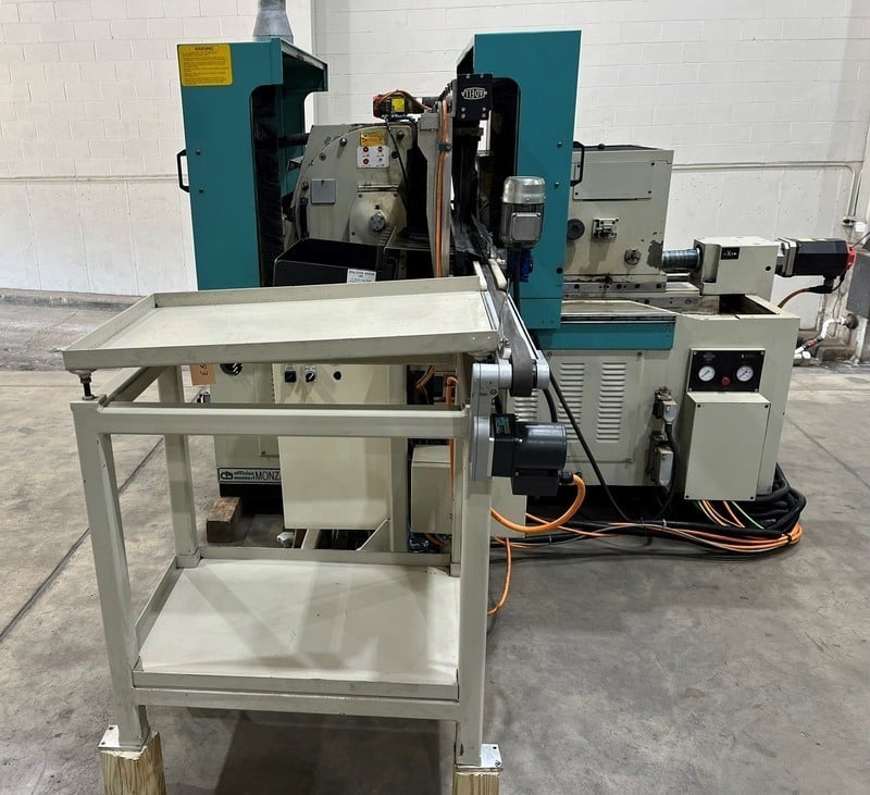 Monza #1500, Fanuc 35i-B Control, 6.5" cap., 14" W x 20" dia. wheel, infeed automation, 2014 - Image 5