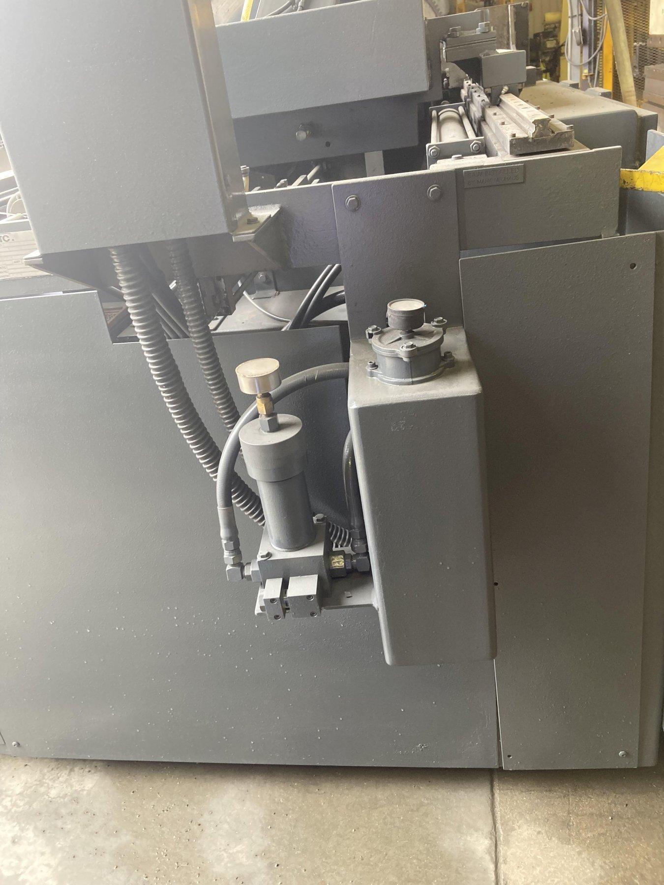 20" x 24" Hemsaw #VT130HA-60, high speed production vertical band saw, 19' x 1.5" blade, 10 HP, 2004 - Image 10