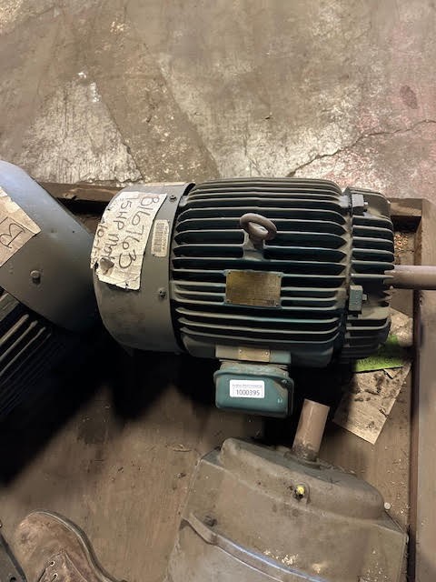 15 HP 3580 RPM General Electric, Frame 254T, 230/460 Volts, Induction Motor, Refurb - Image 2