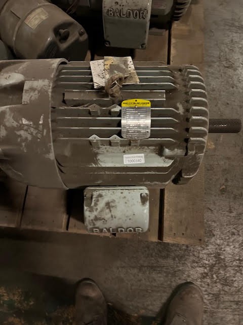 20 HP 1770 RPM Baldor, Frame 286U, 460 Volts, Squirrel Cage, electrically OK - Image 2