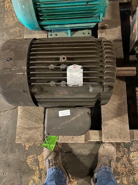 25 HP 1770 RPM Baldor, Frame 284T, 230/460 Volts, Squirrel Cage, electrically OK - Image 2
