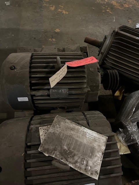 30 HP 1765 RPM Frame 286T, 460 Volts, Squirrel Cage, electrically OK - Image 2