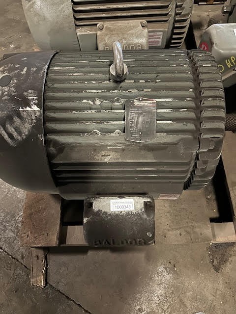 35 HP 1775 RPM Baldor, Frame 326U, 460 Volts, Squirrel Cage, electrically OK - Image 2