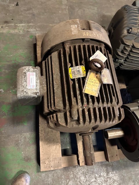 40 HP 1750 RPM Baldor, Frame 364U, 208-230/460 Volts, Squirrel Cage, electrically OK - Image 2