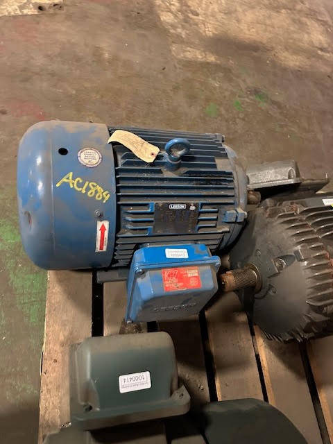 40 HP 3550 RPM Leeson, Frame 324TS, 190/380 Volts, Squirrel Cage, electrically OK - Image 2