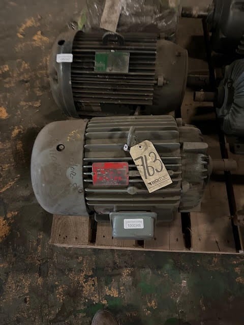 7.5 HP 1180 RPM Lincoln Electric, Frame 256U, 460 Volts, Squirrel Cage, electrically OK - Image 2