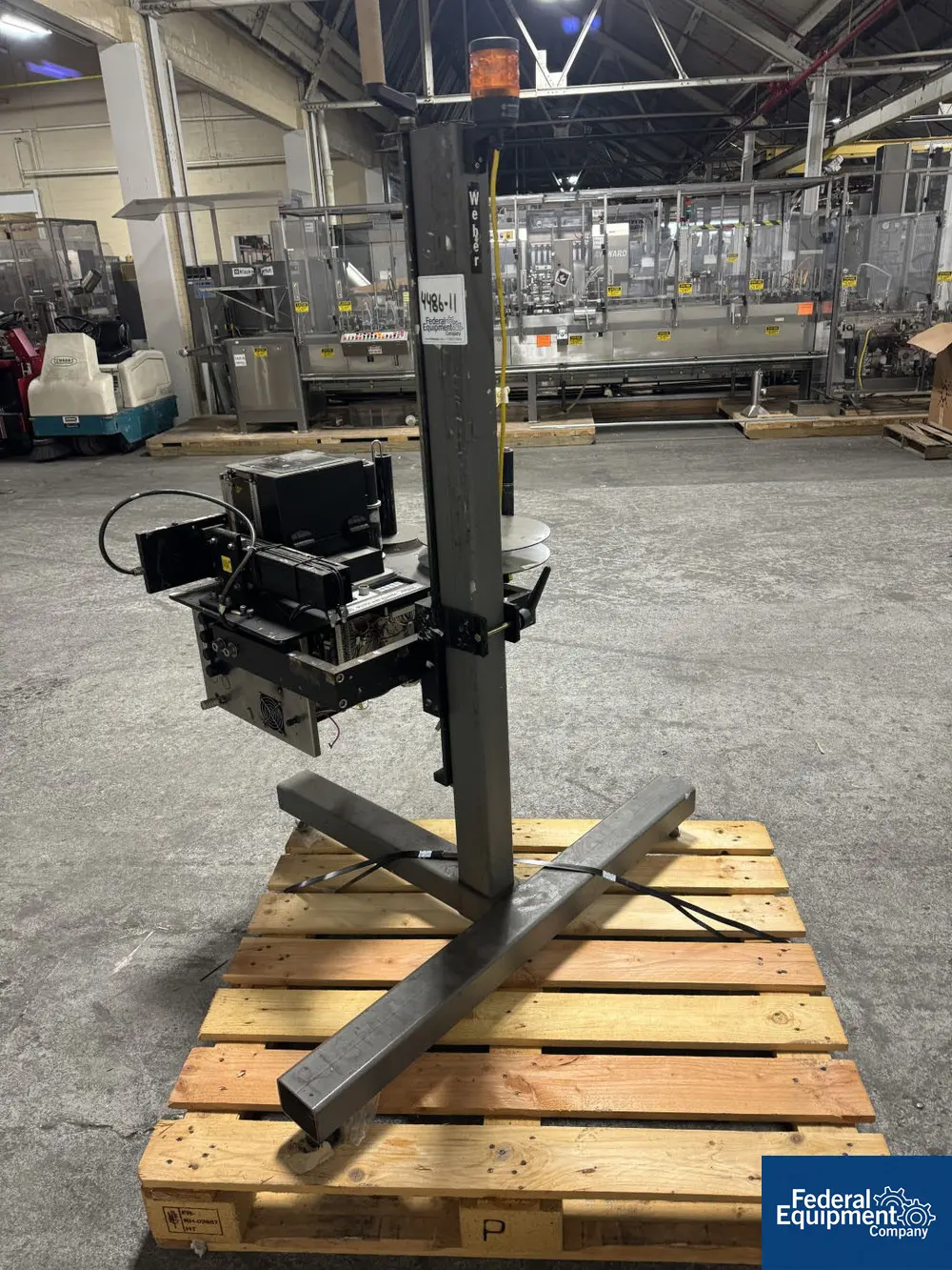 Weber #W5200v2, Case Labeler, 115 V., 2005 - Image 4