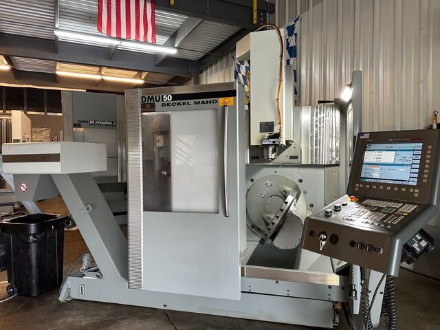 DMG, Mori #DMU-50, 5-Axis vertical machining center, 2007 - Image 1