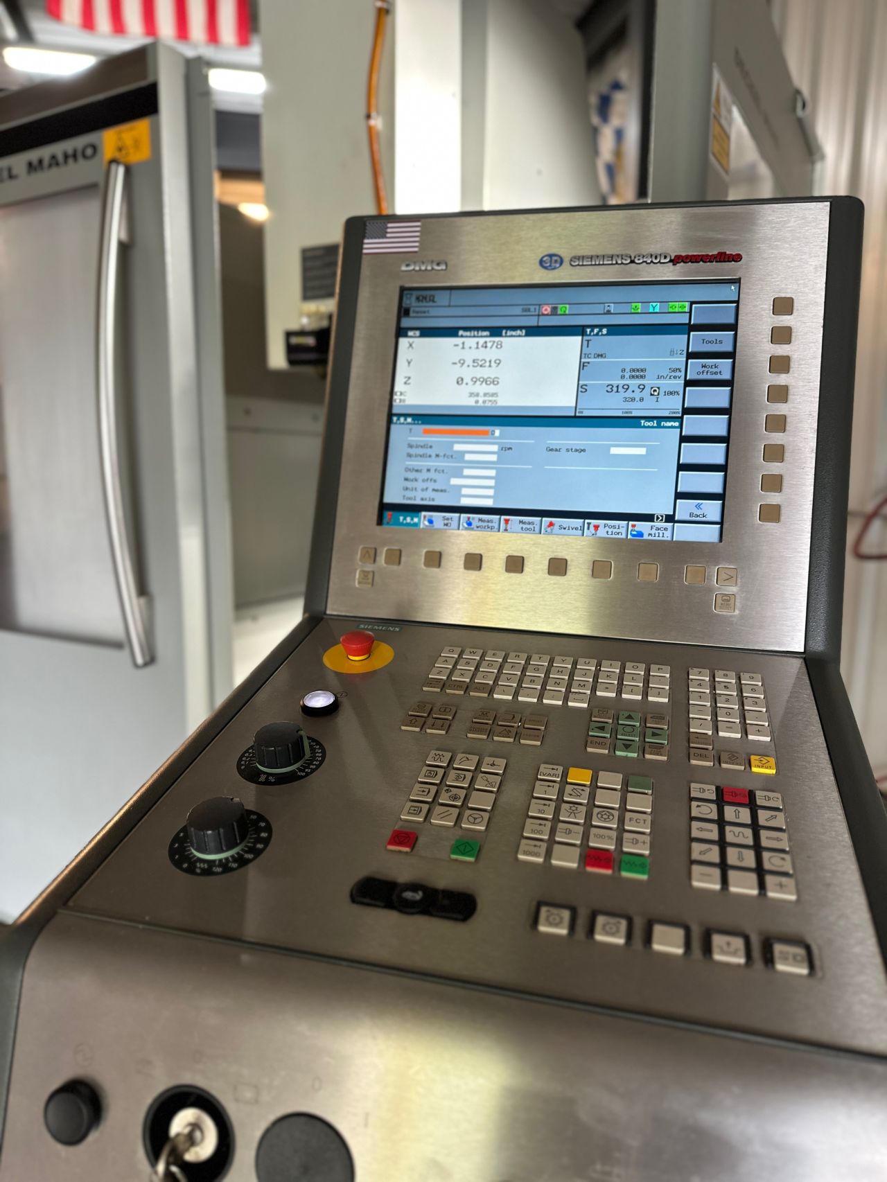 DMG, Mori #DMU-50, 5-Axis vertical machining center, 2007 - Image 4