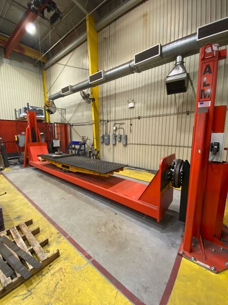 7000 lb. ALM #MHL2P, welding positioner, 3-Axis skyhook, 2021 - Image 1