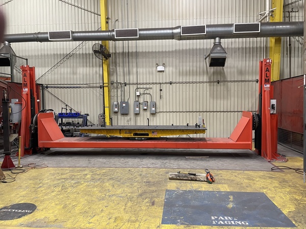 7000 lb. ALM #MHL2P, welding positioner, 3-Axis skyhook, 2021 - Image 2