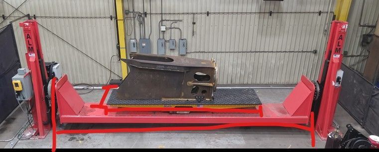 7000 lb. ALM #MHL2P, welding positioner, 3-Axis skyhook, 2021 - Image 3