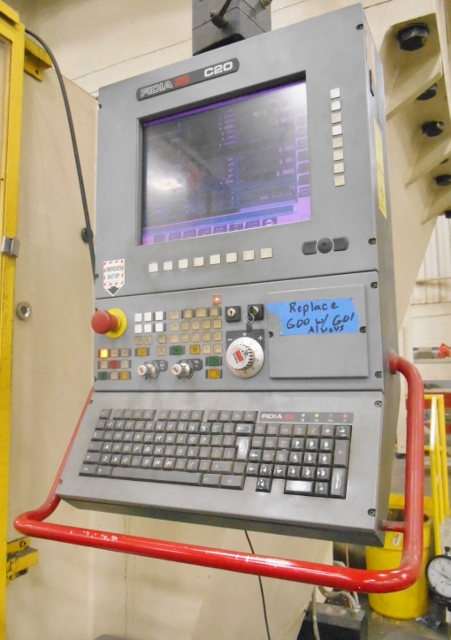 Rambaudi, 5" Axis vertical double column traveling gantry bridge mill w/nutatin spindle - Image 4