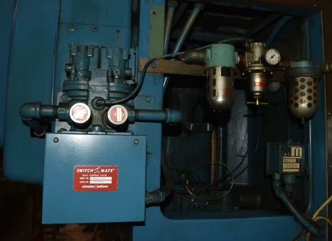 45 Ton, Bliss #C45, variable speed OBI press, air clutch & brake, 3" stroke, 12-1/4" Shut Height, 7.5 HP - Image 7