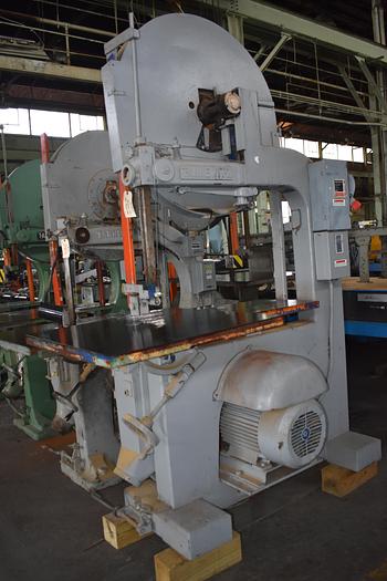 41.5" x 21" Tannewitz #RHS, vertical band saw, tilting main table & auxiliary table, 7.5 HP - Image 5
