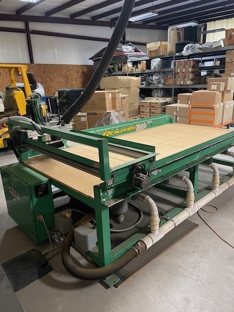 Lone-Star #EZ-Router, CNC Router, 4' x 8' Table Size, 220 V., 5 HP, 18000 RPM, 2008 - Image 5