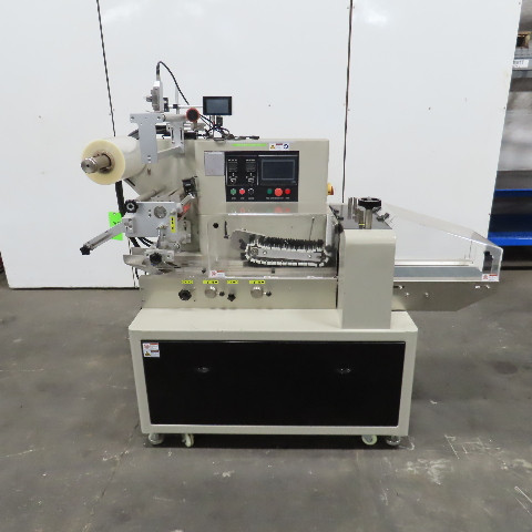 Excel #C-450H, horizontal flow wrapper, 220 V., with Sojet Inkjet printer - Image 1