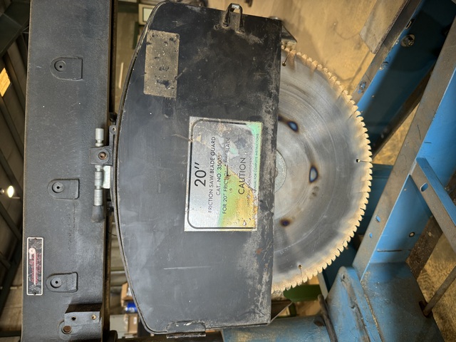 Original radial arm saw, 7.5 HP, 20" blade, 230/460 V. 3 phase - Image 3