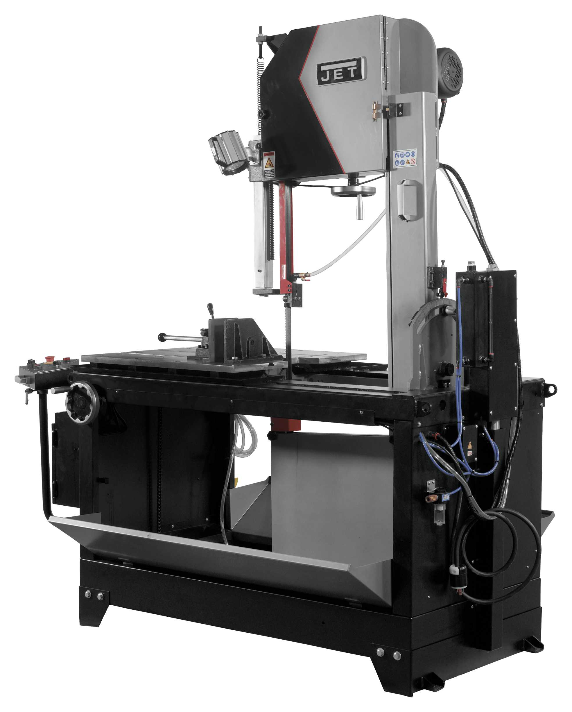 16" x 16" Jet #EVA Elite-EVTBS-16, Vertical Tilt Frame Bandsaw, 430 RPM, 460 V., 3-Phase, 3-Year Warranty - Image 2