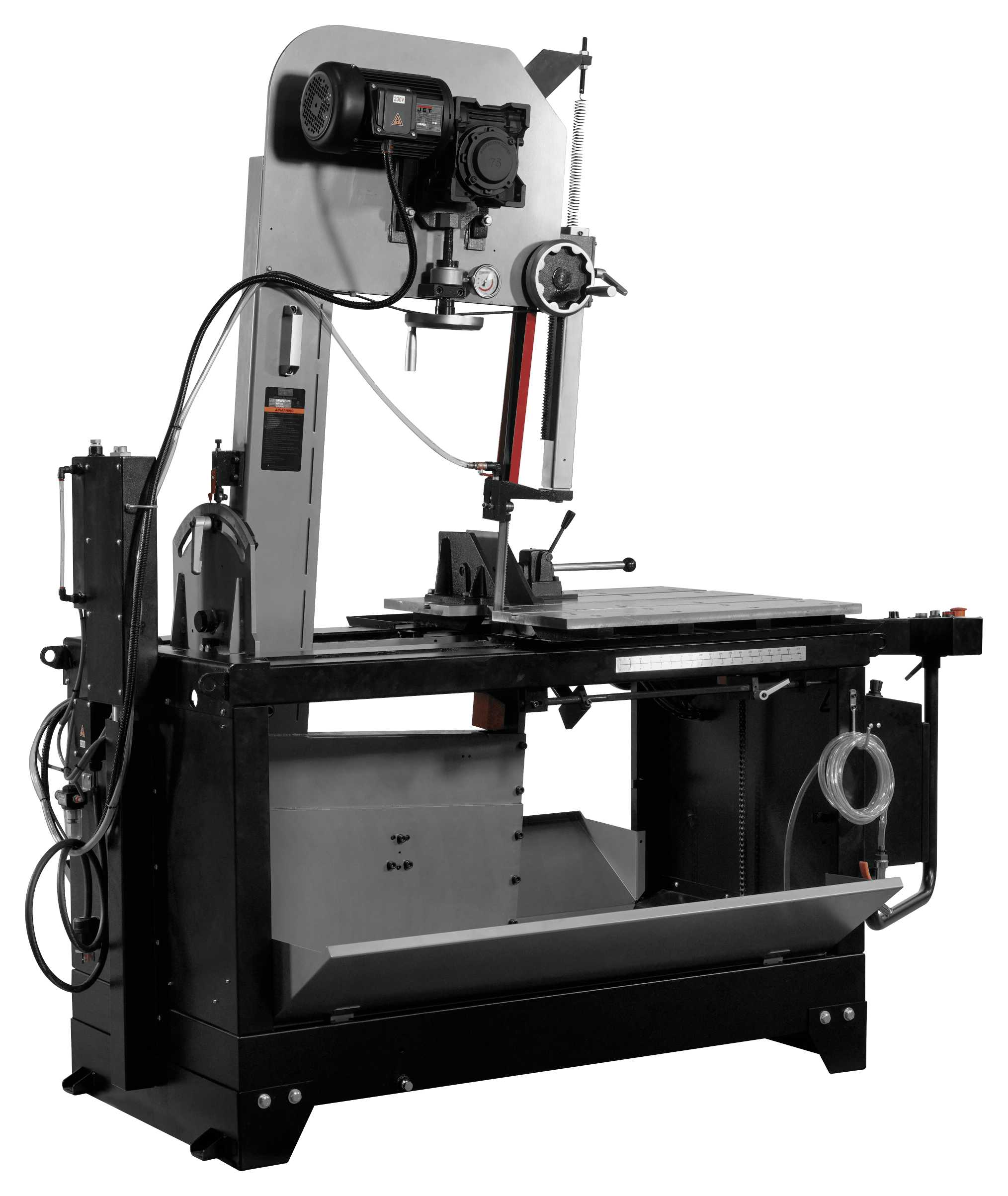16" x 16" Jet #EVA Elite-EVTBS-16, Vertical Tilt Frame Bandsaw, 430 RPM, 460 V., 3-Phase, 3-Year Warranty - Image 3