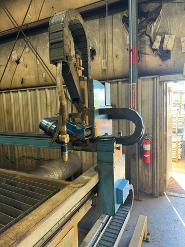AKS #C1012, Plasma Cutting System, 10' x 12' Table Size, Hypertherm, Beveling Head w/ Rotary, 2020 - Image 3