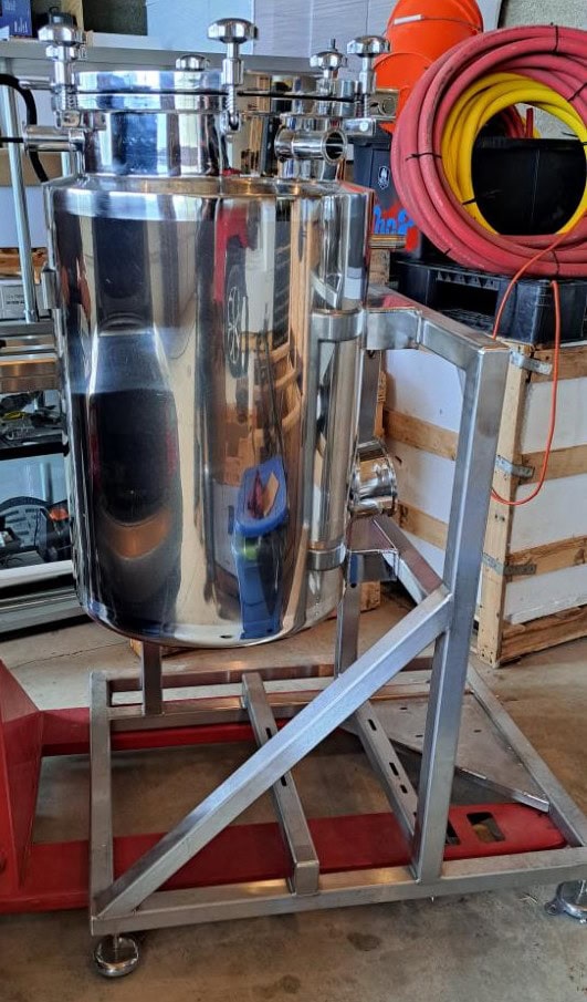 35 Gal. Aptia Engineering, Stainless Steel Jacketed Vacuum Reactor Vessel, 2023 - Image 7