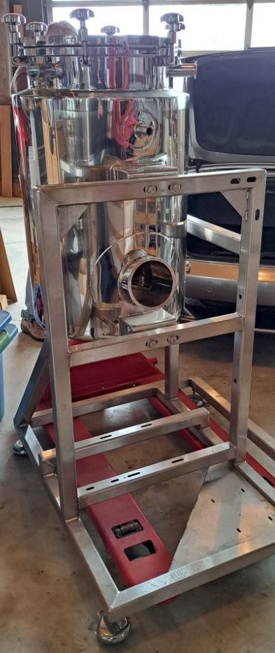 35 Gal. Aptia Engineering, Stainless Steel Jacketed Vacuum Reactor Vessel, 2023 - Image 8