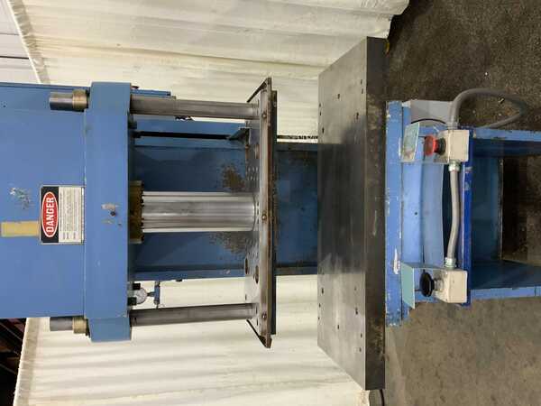 30 Ton, Greenerd #HC-30-30L5, hydraulic C-frame press, 12" stroke, 10 HP, 26" x15" bed, 1986 - Image 10