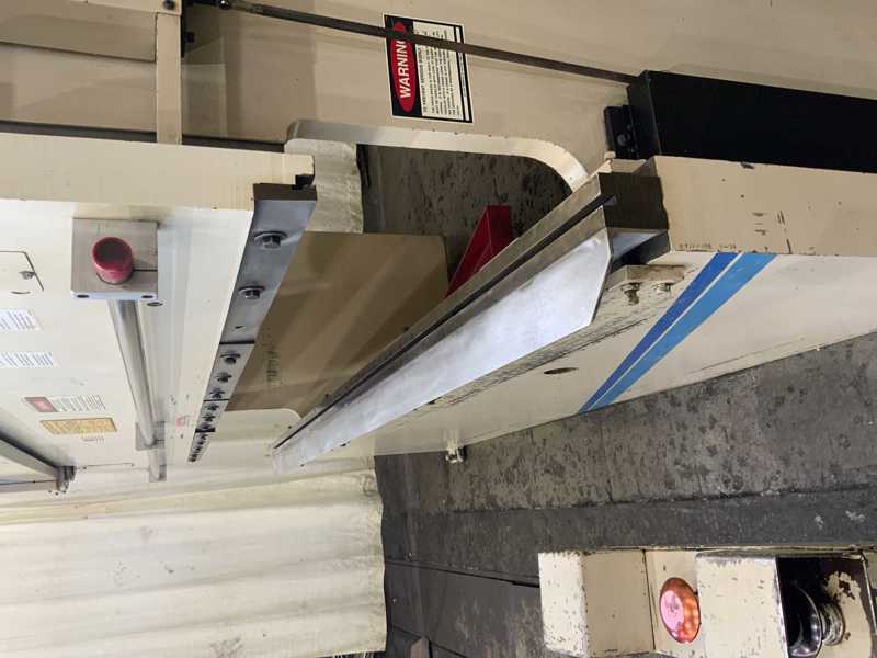 140 Ton, Wysong #MTH140-120, hydraulic brake, 10' overall, 102" between housing, 8" stroke, 17" open height - Image 2