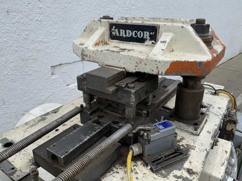 10 Ton, Ardcor #10, 2-post cut-off press, 24 stroke, 9" btwn post, air clutch, 2 HP - Image 2