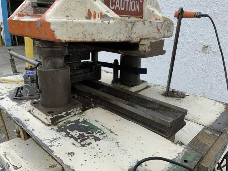 10 Ton, Ardcor #10, 2-post cut-off press, 24 stroke, 9" btwn post, air clutch, 2 HP - Image 3