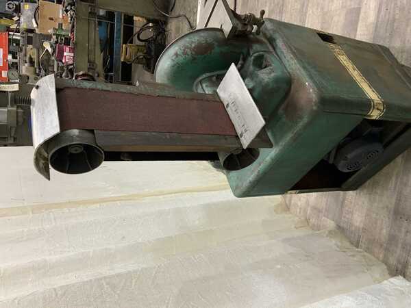 6" Powermatic #300, combination sander, 6" x18" belt, 12" disc, 1 HP, 45° tilt - Image 6
