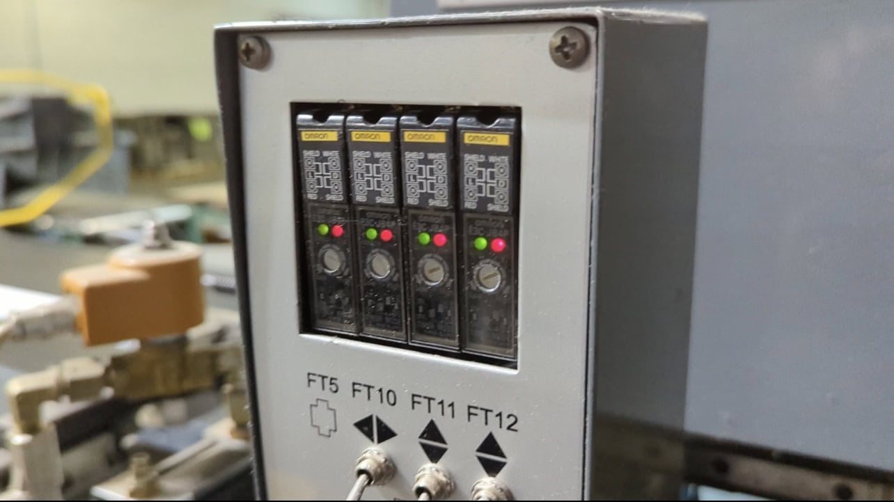 Emmeci #MC-92-HSB, Fully Automatic Rigid Box Line, Wrapper Discharge, 110 PSI - Image 6