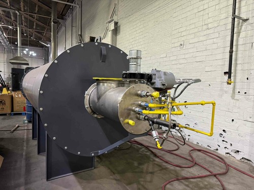 Thermal Oxidizer, Horizontally Fired Burner, 1450&deg;F, 10 PSIG, 480 V., 2022 - Image 4