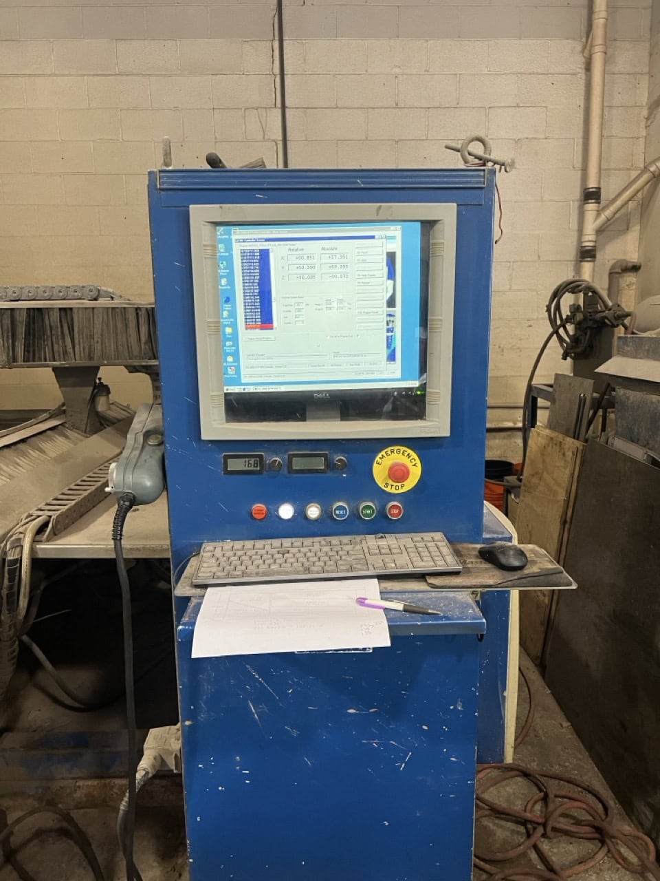 Romeo Engineering #SilverSeries Waterjet, 6' x 12' Table, 60000 PSI, 2005 - Image 3
