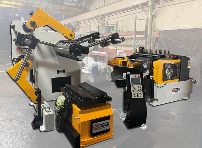 15.75" x .177" Coiltech #CMSS-PRO-E-400, press mounted servo feeder, new, in stock, 2023 (2 available) - Image 2