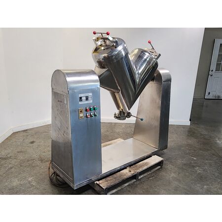 Stainless Steel V-cone lab blender laboratory mixer, .7 cu.ft. - Image 2