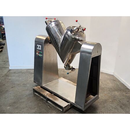 Stainless Steel V-cone lab blender laboratory mixer, .7 cu.ft. - Image 3