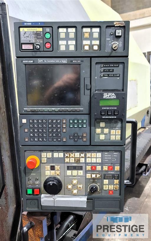 Mori Seiki #MT-4000B/2000, 37" swing, 80" max turning length, 1500 RPM, mlling, Mori MSG-501 CNC, 2000, #43452 - Image 4