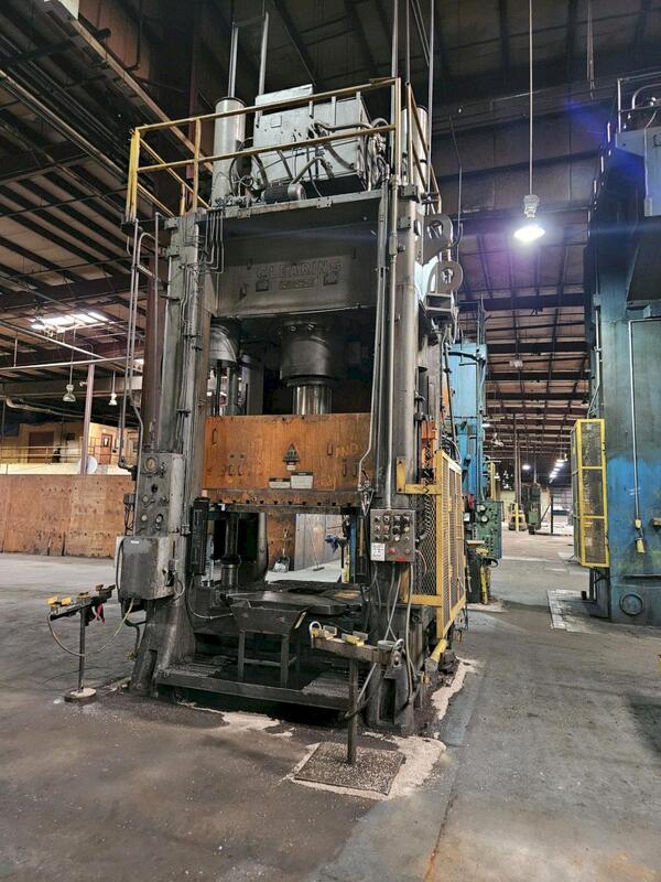 50 Ton, Clearing #H-500-72-48, Hydraulic Press, 48" Stroke, 72" x 48" Bed - Image 1