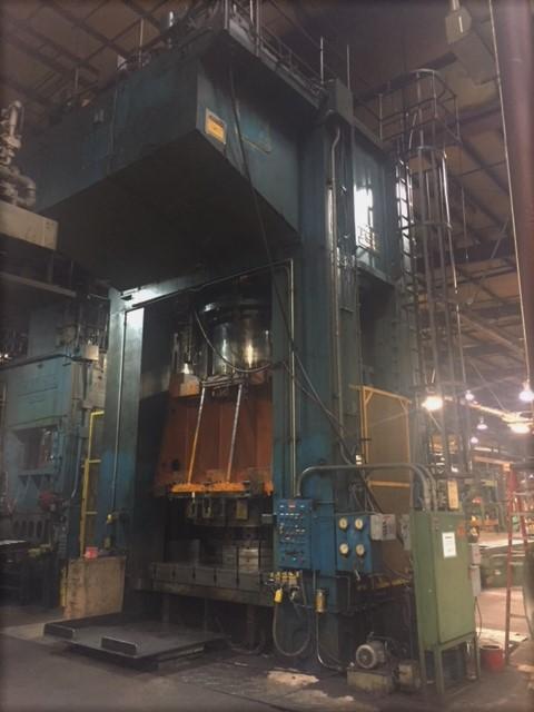 5000 Ton, Clearing #H-5000-105-84, Straight Side Hydraulic Press, 60" Stroke, 105" x 84" Bed Size - Image 3