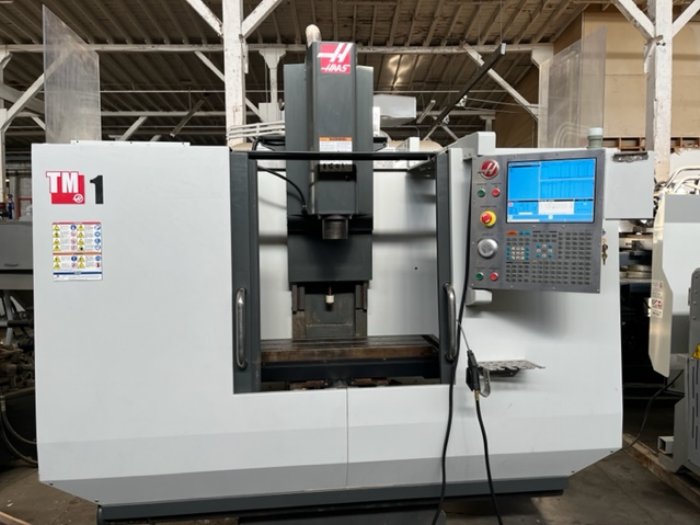 Haas #TM-1, vertical machining center, 10 automatic tool changer, 30" X, 12" Y, 16" Z, 4000 RPM, #40, 7.5 HP - Image 1