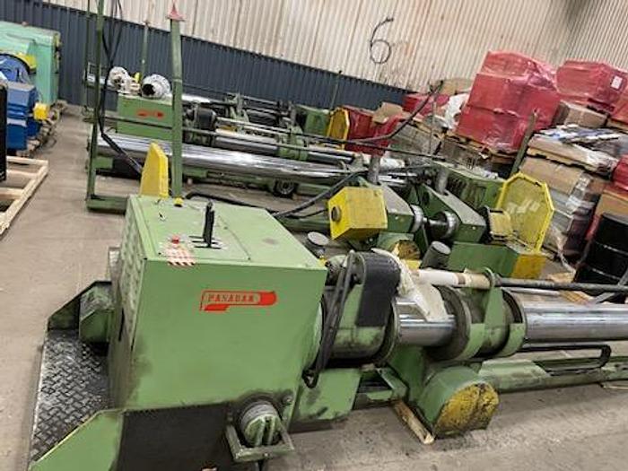 90" Shaftless floor pick up unwind stand, Pasaban, 60" diameter, pneumatic braking, edge guide - Image 2