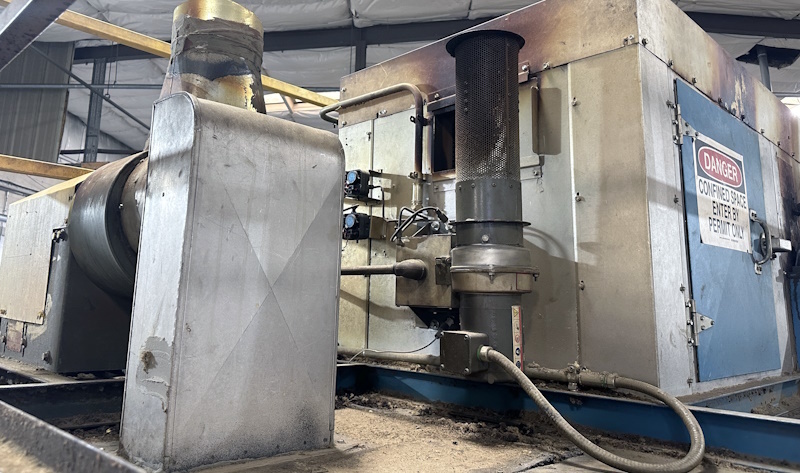 48" width x 5" H x 120" L Infatrol, continuous flat wire belt furnace, 480 V., 400&deg;F, 400000 BTU, Future - Image 7