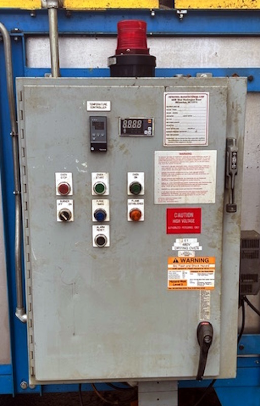 48" width x 5" H x 120" L Infatrol, continuous flat wire belt furnace, 480 V., 400&deg;F, 400000 BTU, Future - Image 10