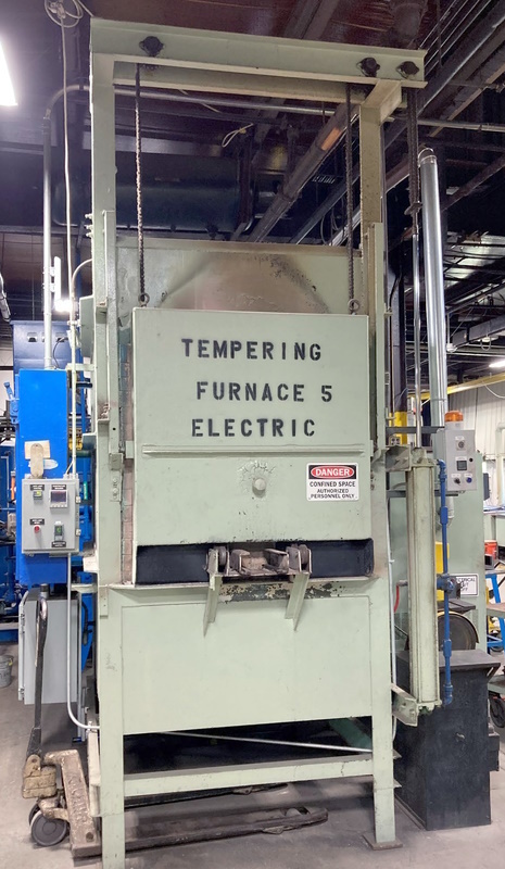 30" width x 30" H x 48" D Surface Combustion Combustion Electric Temper Oven, 1250°F, SCR Controls - Image 1