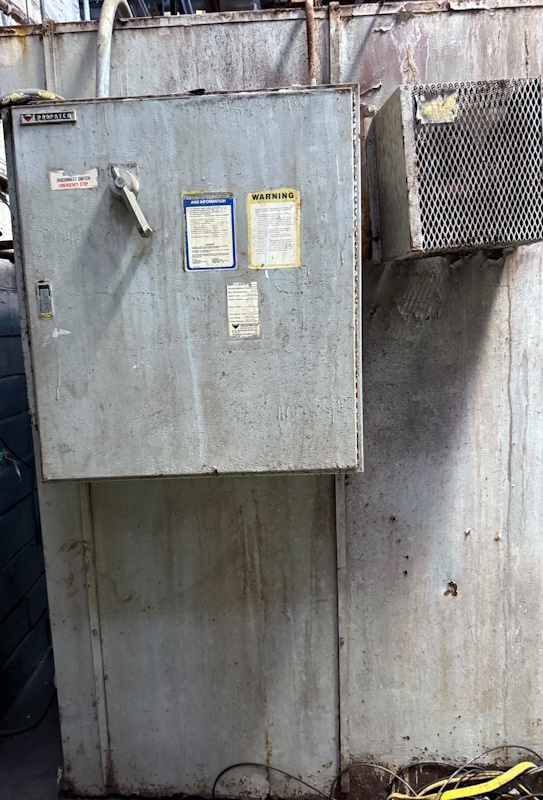 40" width x 63" H x 51" D Despatch #V-39, Walk-In Oven, 480V., 500°F, Honeywell Control, round chart recorder - Image 5