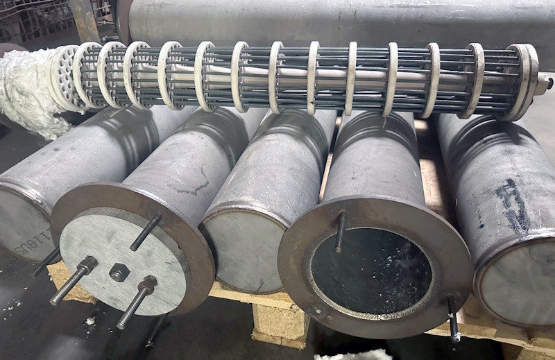 Heating Elements, Byonet-Style, 1850°F, 57" L x 5.75" Diameter, (8 available) - Image 3